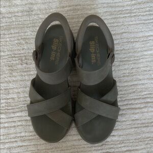 Skechers Women's Sandals - Olive Green